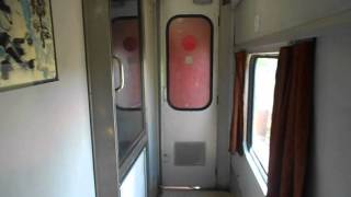 A Peak inside Indian Railays First AC Coach Rajdhani express [upl. by Isaak]