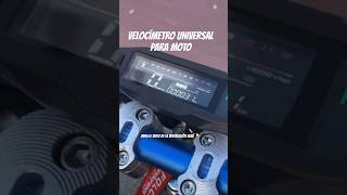 Instalo VELOCÍMETRO UNIVERSAL para MOTO ✅ moto automobile cuadro velocimetro universal custom [upl. by Aivatnuahs]