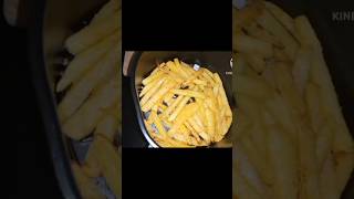 crispy french fries  Air fryer recipes  fries in air fryer youtubeshorts viral recipe foryou [upl. by Niraa]