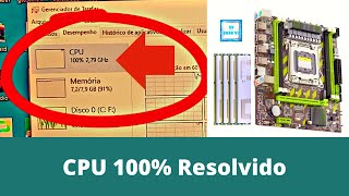 Kit Xeon Travando com CPU 100 ou Tela Azul da Morte Corrigido [upl. by Nuyh]