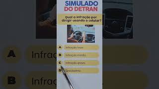 Simulado para provas do Detran🚘👁️‍🗨️ [upl. by Dlarej934]