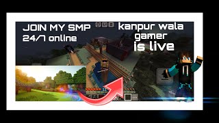 MINECRAFT LIVE  247 LIVE SERVER  Join fast [upl. by Hatfield]