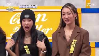 street woman fighter VS street comedian fighter  Round 3 Leejung VS Linjung [upl. by Tali]