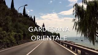 Italia Gardesana Orientale SS249 Lago di Garda Part8 [upl. by Ateinotna]