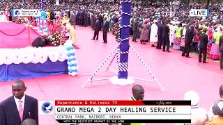 7 July 2018 Grand Mega Healing Service [upl. by Yelkrab]