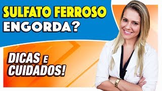 Sulfato Ferroso Engorda DICAS E CUIDADOS [upl. by Dranreb]