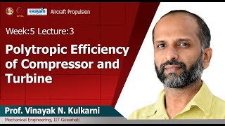 Lec 15 Polytropic Efficiency of Compressor and Turbine [upl. by Ahab]