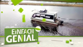 Caravanboot Das Hausboot als Wohnwagen  Einfach genial  MDR [upl. by Alael]