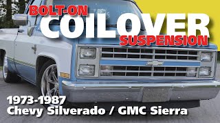 7387 C10 Coilover Suspension Install  Full [upl. by Starr]