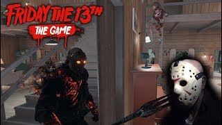 Friday the 13th the game  Gameplay 20  Savini Jason [upl. by Aicilaanna]