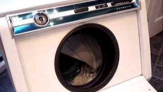 Hoover Keymatic 3226 Washing Machine 1964 [upl. by Ahsilrak]