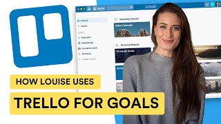 How Louise Uses Trello for Goals amp Projects [upl. by Idolla747]