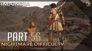 Assassin’s Creed Odyssey Nightmare  100 Walkthrough Indonesia 56 [upl. by Einhapets]