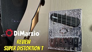 Review Captador DiMarzio Super Distortion T Ponte DP318 [upl. by Ursola]