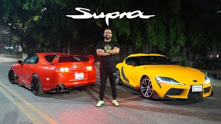 The All New Toyota Supra ft the legendary Supra MK4 [upl. by Aynam]