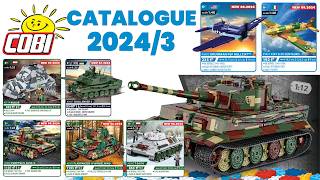 📖Complete COBI catalogue 20243  Tanks planes cars cobi bricks [upl. by Nickles]