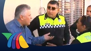 Conductor golpea a un agente de tránsito en Juárez  Noticias de Ciudad Juárez [upl. by Benedict]