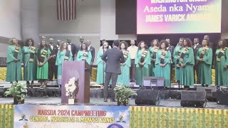 Washington Ghanaian SDA Church Choir II Aseda Nka Nyame [upl. by Strephonn]