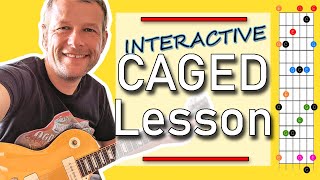 Mastering the CAGED System  How to use it and why you need to know it  Guitar Lesson [upl. by Assertal]