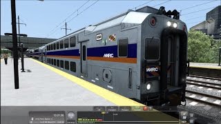 Train Simulator 2016 HD NJT ALP46 Bombardier MultiLevel Mod Pack Update MARC Reskins 42816 [upl. by Etnoel]