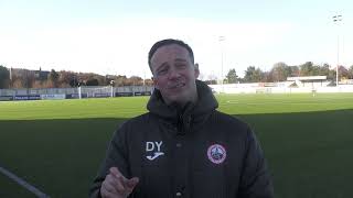 Darren Young Post Match Interview v Cove Rangers 30032024 [upl. by Byrom]