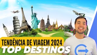 Surpreendase com os 10 Destinos Internacionais Tendência para Viagens em 2024 [upl. by Kiona]