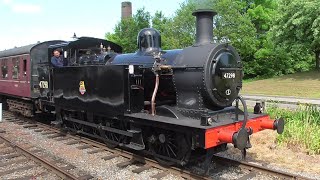 LMS 3F Jinty 47298  East Lancashire Railway  Ramsbottom Station [upl. by Airet267]