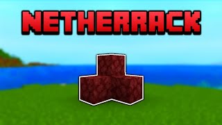 👉Para que SIRVE la NETHERRACK en Minecraft Shorts [upl. by Fineberg]