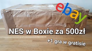 Nintendo NES w boxie za 500zł Rozpakowanie  Test  Gameplay [upl. by Ynnoj]