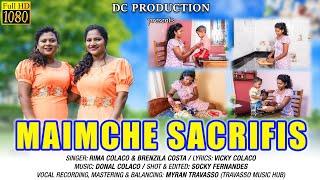 NEW KONKANI SONG  2023  MAIMCHE SACRIFIS  BRENZILA  RIMA [upl. by Ydur]