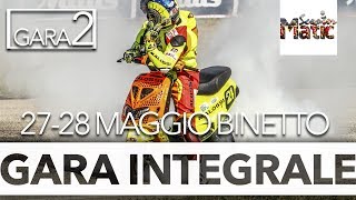 INTEGRALE Trofeo ScooterMatic A GARA 2  Trofei Malossi 2017 [upl. by Annaliese]