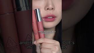 favorite matte korean lip products I 3CE 🤎 shorts [upl. by Erdua]