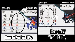 How to train EV and IV in Pokemon Radical Red 41 [upl. by Sterling]