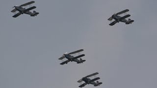 4Kᵁᴴᴰ Bücker Bü 131 amp 133 WW2 Luftwaffe Training Aircraft [upl. by Anirehtac]