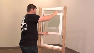 How to Replace the Balance in a Vinyl SingleHung Side Load Window [upl. by Echo400]