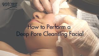 How to Perform a Clinical Deep Pore Cleansing Facial with Extractions by Lydia Sarfati [upl. by Georglana614]