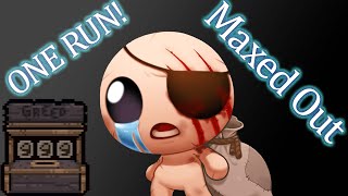 How To Max Out Greed Machine 2023  The Binding Of Isaac Repentance [upl. by Ainitsirhc406]