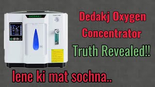 Dedakj Oxygen Concentrator Review  Watch Before Buying [upl. by Rauscher]