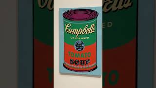 Campbell’s Soup Andy Warhol 1965  Milwaukee Art Museum popart andywarhol artmuseum art [upl. by Anillek]