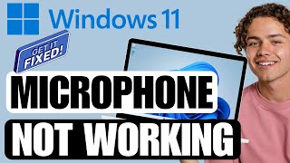 How to Fix Microphone Not Working on Windows 11 or 10 PC [upl. by Okiruy]