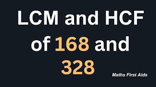 How to find the LCM and HCF [upl. by Hodosh968]