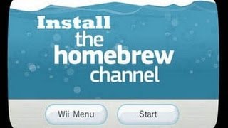 Install The Homebrew Channel Wii 43U [upl. by Oilut]