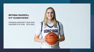 BRYNNA MAXWELL 60quot GW GONZAGA UNIVERSITY [upl. by Durrej]