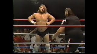 UWF 71286 Duggan vs One Man Gang [upl. by Ardnossac]