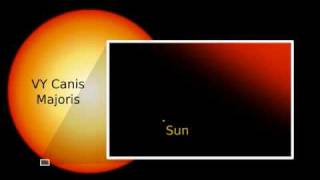 Biggest Star in the Milky Way Galaxy VY Canis Majoris [upl. by Tiphane973]