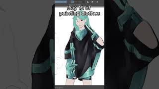 Drawing clothes is do satisfying speedpaint digitalart smallartist [upl. by Nabetse]