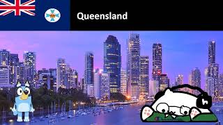 Australian states be like but with bongo cat [upl. by Algie]