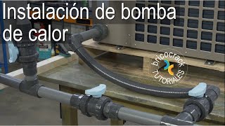 Instalar bomba de calor para el agua de la piscina Bricocrack [upl. by Merna]