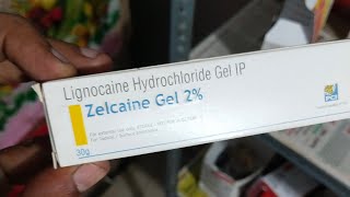 Lignocaine hydrochloride Gel IP  zelcaine Gel 2 use in Hindi language [upl. by Eisdnyl107]