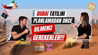 Dubai Tatili Hakkinda Hersey  Fiyatlar  Vize  Otel  Ulasim dubaitatili dubaigezi [upl. by Cheshire33]